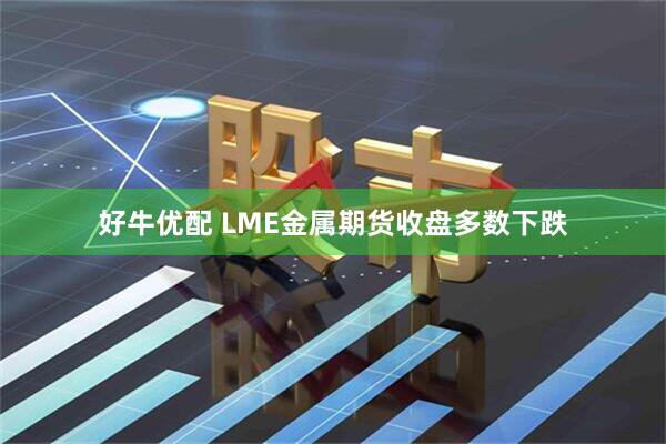 好牛优配 LME金属期货收盘多数下跌