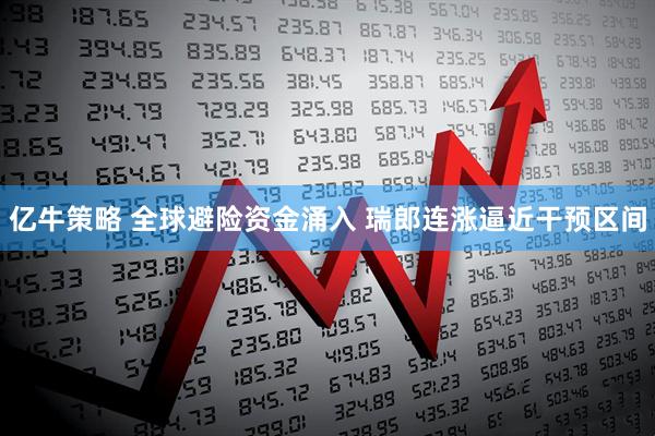 亿牛策略 全球避险资金涌入 瑞郎连涨逼近干预区间